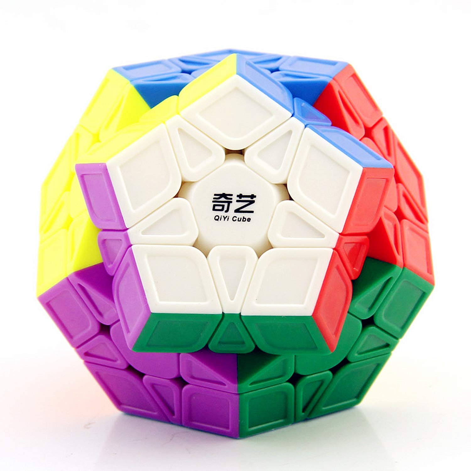 BroKayfahalukQiyi Megaminx Pentagonal Dodecahedron Speed Cube Puzzle Toy (3x3 )
