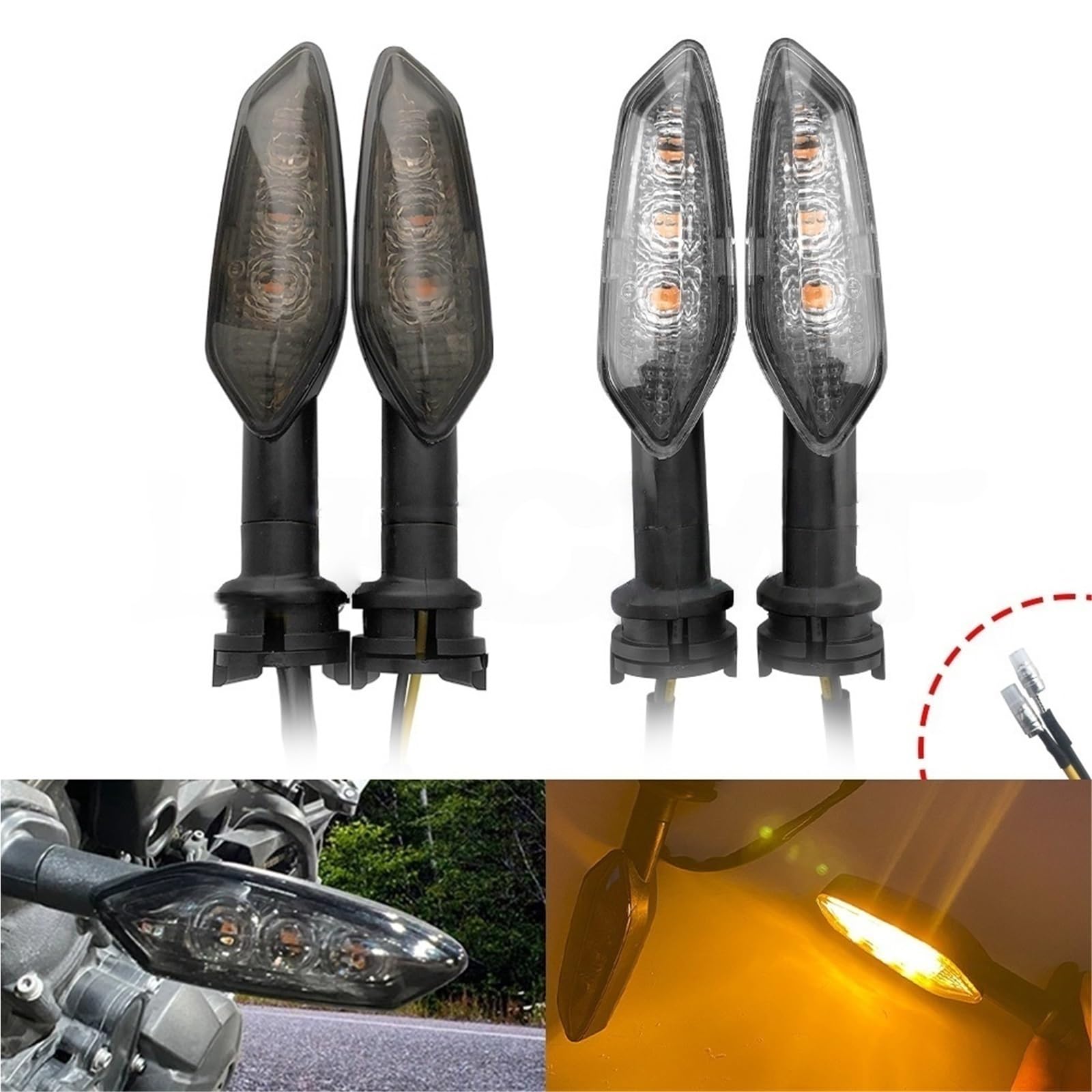 Kierunkowskazy motocyklowe Kierunkowskaz Motocykla