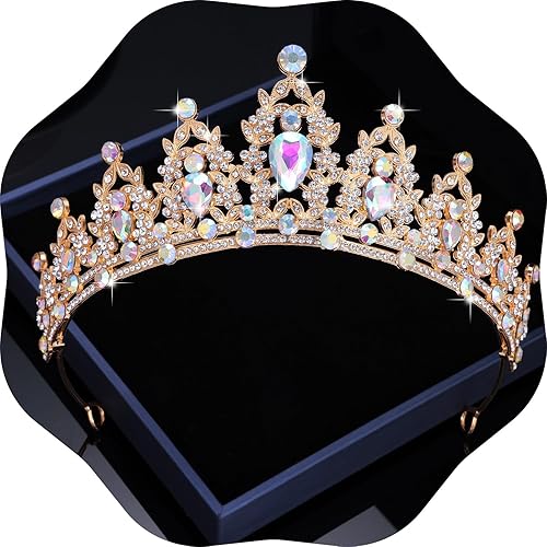 Miniatura 10 de Kamirola - Corona de reina y tiaras de princesa para mujeres y niñas (01)