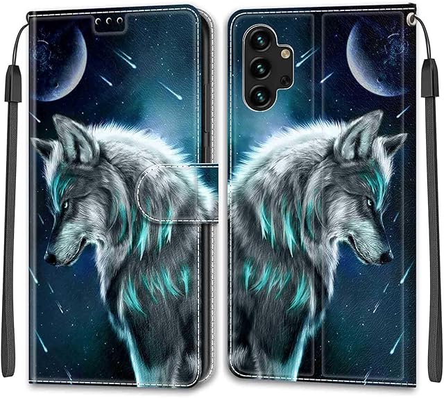 for Samsung Galaxy A13 4G / Galaxy A13 Lite 4G / A13 5G / A04S Phone Case, Magnetic Closure Wallet Leather Flip Case Compatible with Samsung Galaxy A13 4G / Galaxy A13 Lite 4G / A13 5G / A04S