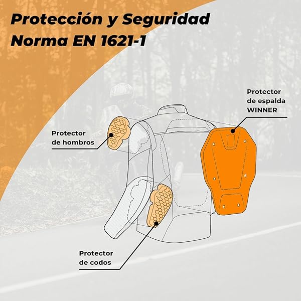 Chaqueta Moto Mujer 4 Estaciones Impermeable con Protecciones CE incluídas y Forro Extraíble - 5