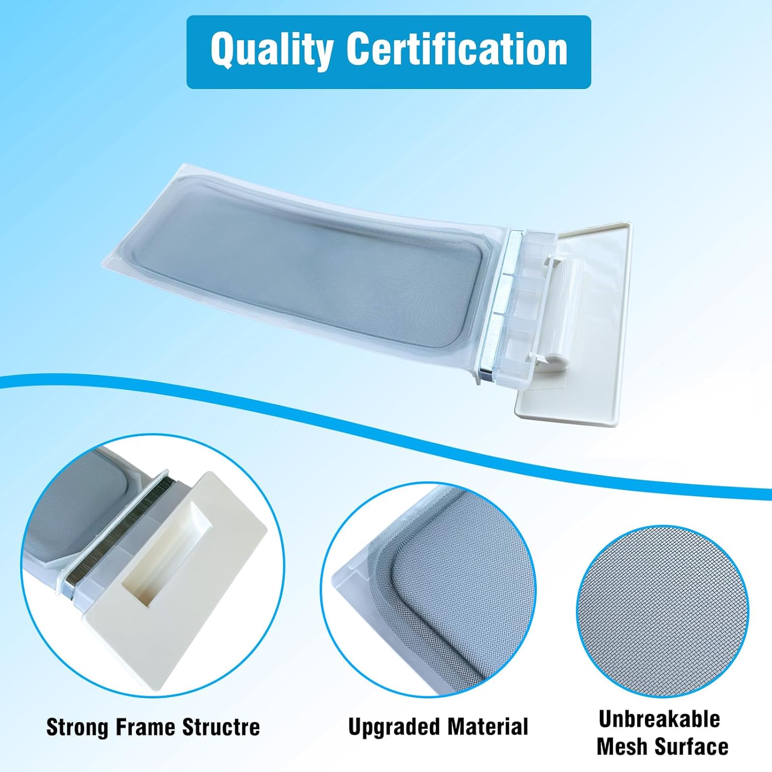 W10717210 W11607443 Dryer Lint Screen Filter Replacement Parts Compatible with Whirl.pool Ken.more May.tag Dryer Lint Trap, replacing W11522758, 348846, 348851, 8558459, 8557882, 8559787, etc