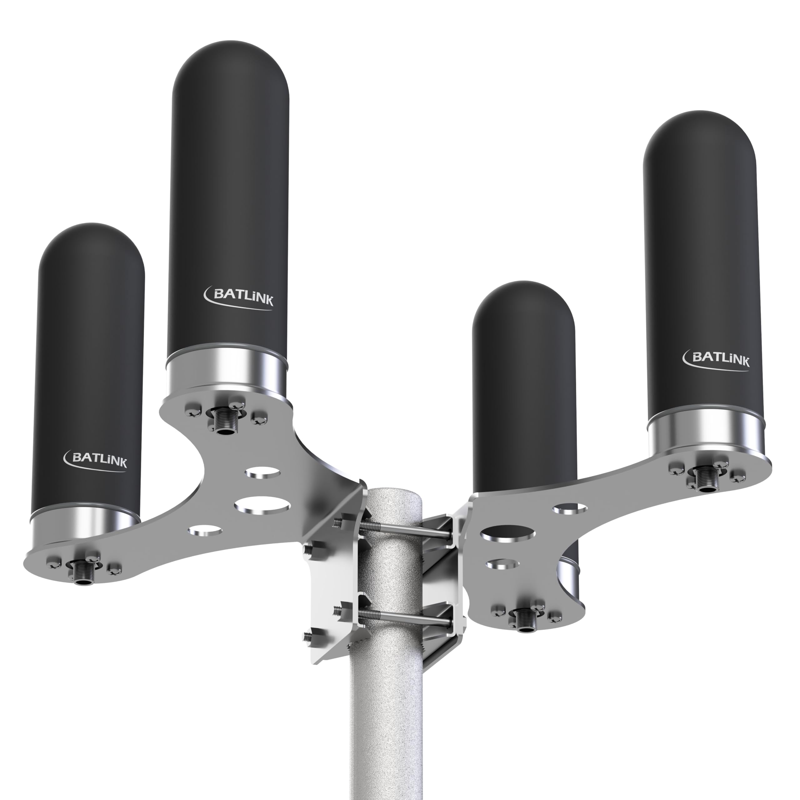 MAO5GV2-4 4x4 MIMO Marine Grade (IP66) 5G - Guadagno di potenza 9dBi, adatto per 5G e LTE, antenna radiante multibanda, antenna esterna (nero)