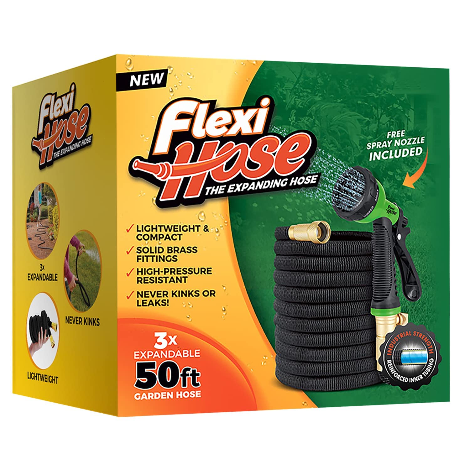 Buy Flexi Hose Upgraded Expandable Garden Hose Pipe Including 8