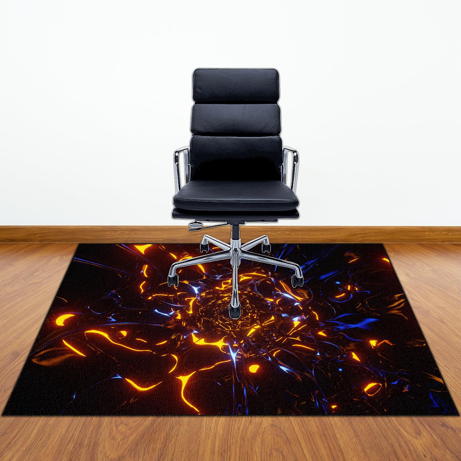 Mata na krzesło na podłogę z twardego drewna 90 x 120 cm duży dywan krzesło gamingowe maty na krzesło biurowe antypoślizgowe zmywalne maty kadeira biurko do domu biura