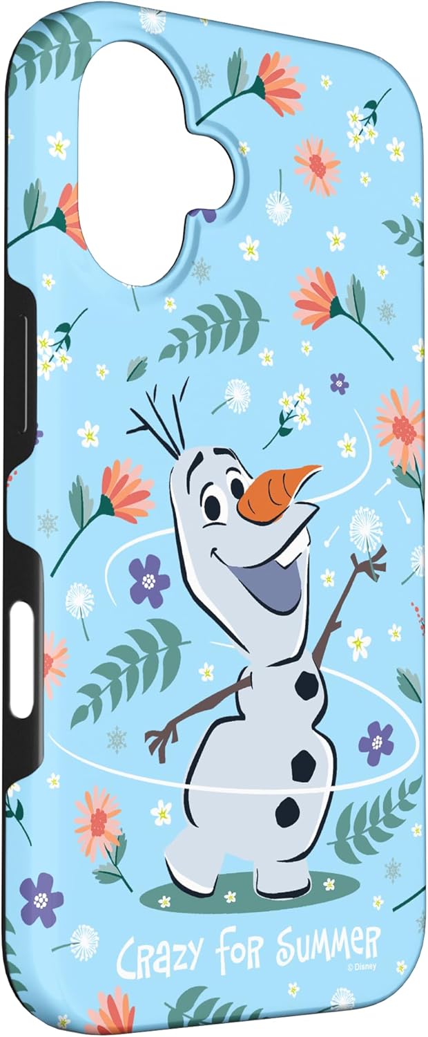 Disney Frozen Crazy For Summer Cute Olaf Case for iPhone 16