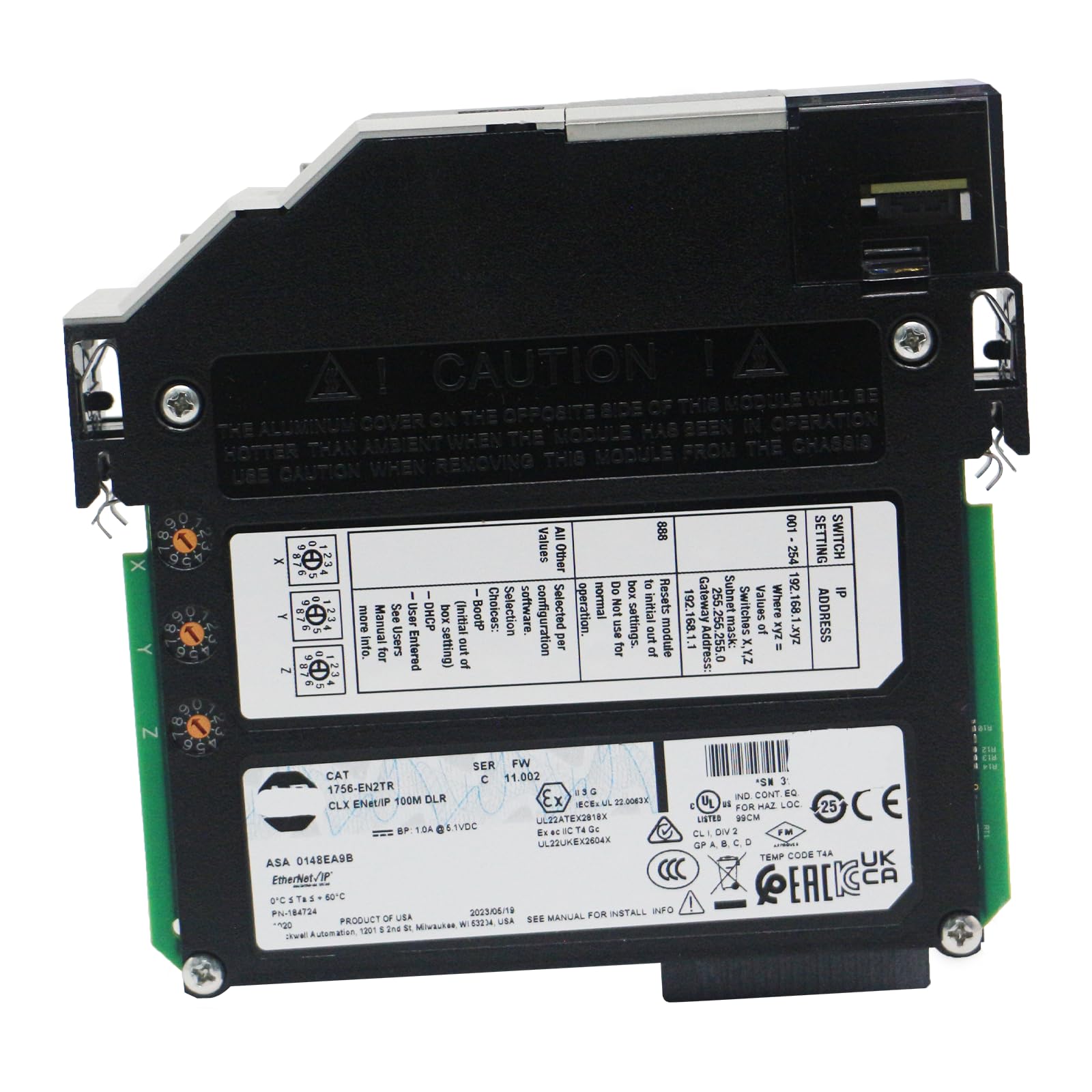 イデー Amazon.com: 1756-EN2TR EtherNet/IP Interface Module : Industrial