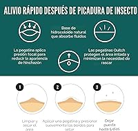 Vista 7 de Quitch Parche para aliviar la picazón de picaduras de mosquito, tratamiento para picaduras de insectos, alternativa a la crema antipicazón, alivio