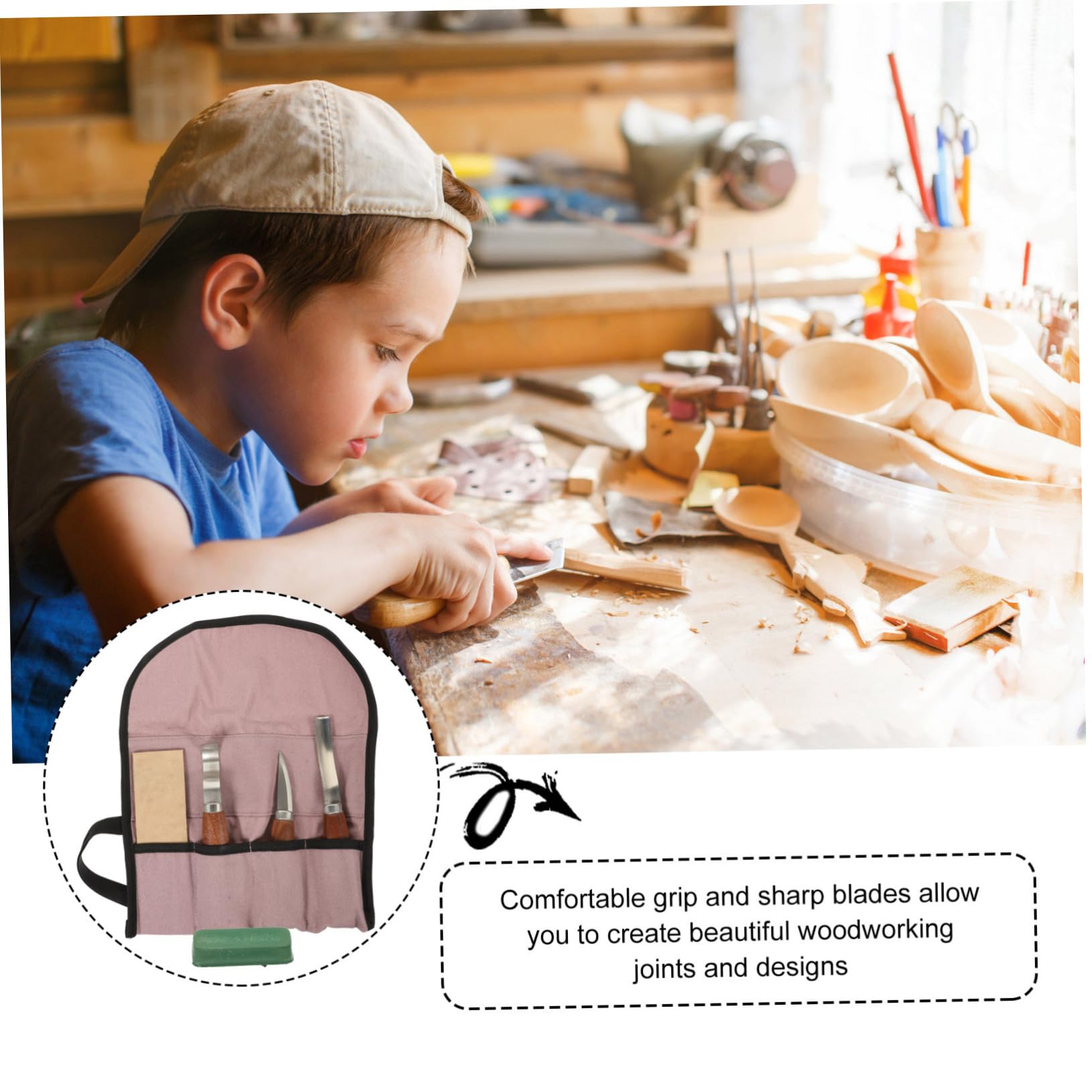 NUOBESTY 1set Per Intaglio Utensili Per Del Accessori Utensili Versatili e Principianti