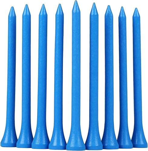 Camisetas de golf duraderas de bambú, 100 piezas, 100 unidades, 3-14 pulgadas, material biodegradable que reduce la fricción lateral, más estable