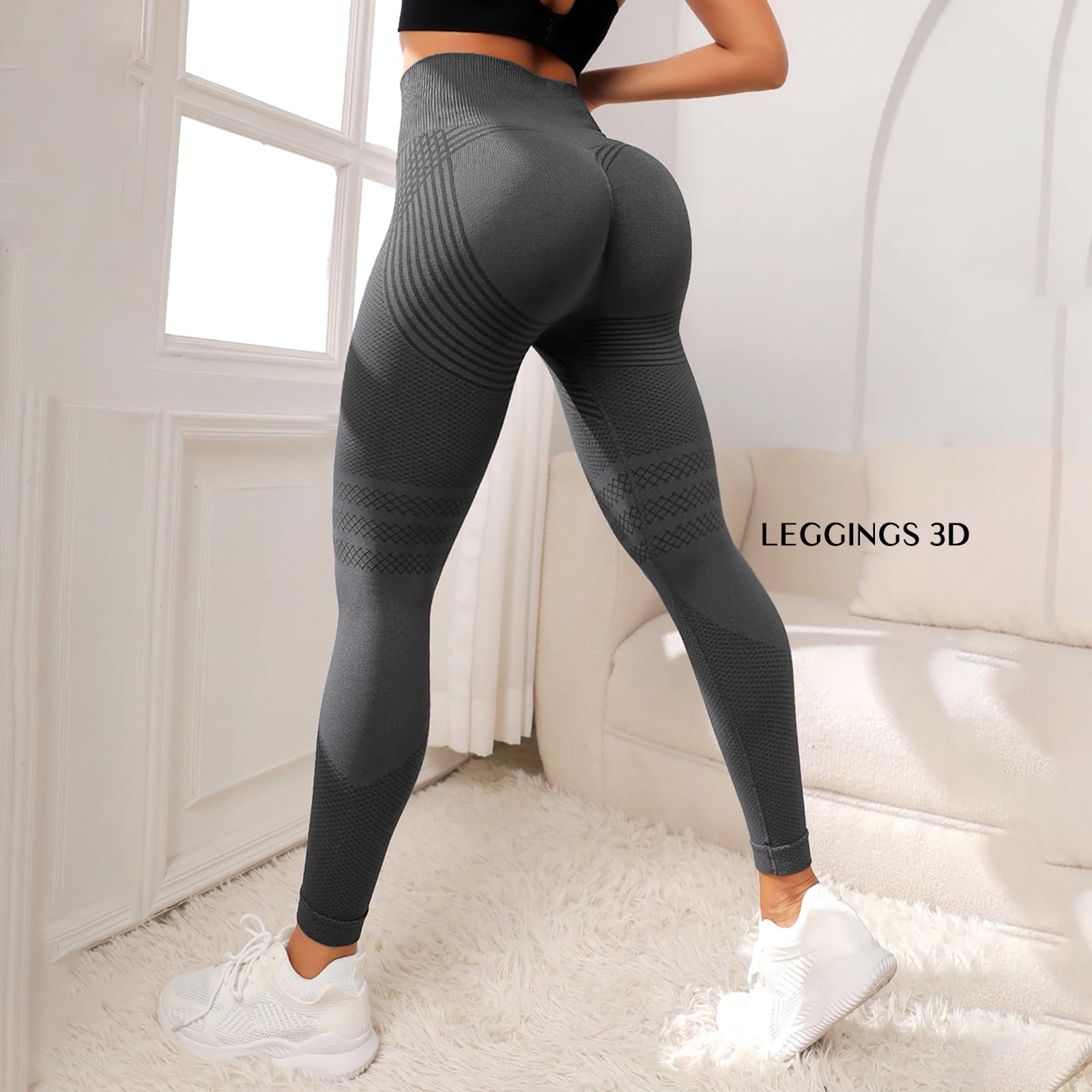 Legging 3D – Redefine tu Silueta sin Esfuerzo