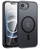for iPhone 16e Phone Case: iPhone 16E 2025 Magnetic Matte Military Grade Drop Protection Phone Cover | Slim Anti-Slip Durable Shockproof Cases