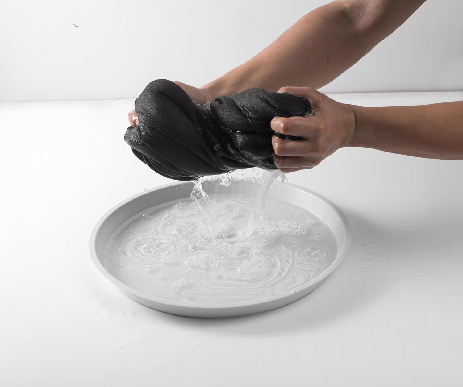 Men's Quarter Zip Pullover Fleece Lined Long Sleeve Solid Color Shirts 1/4 Half Zip Sweatshirts - Image 3