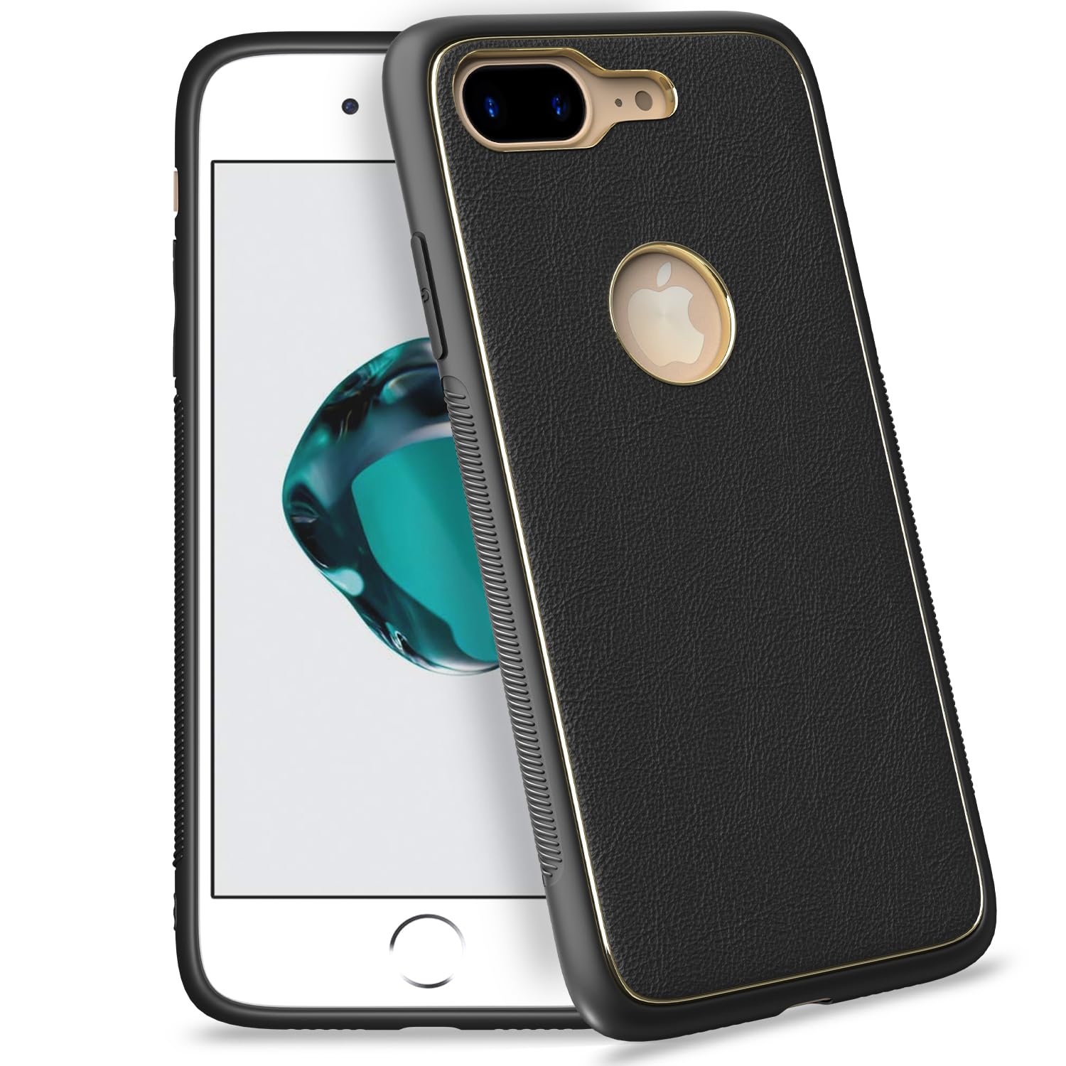 Amazon basics Cover for iPhone 7 Plus, iPhone 8 Plus| Gold