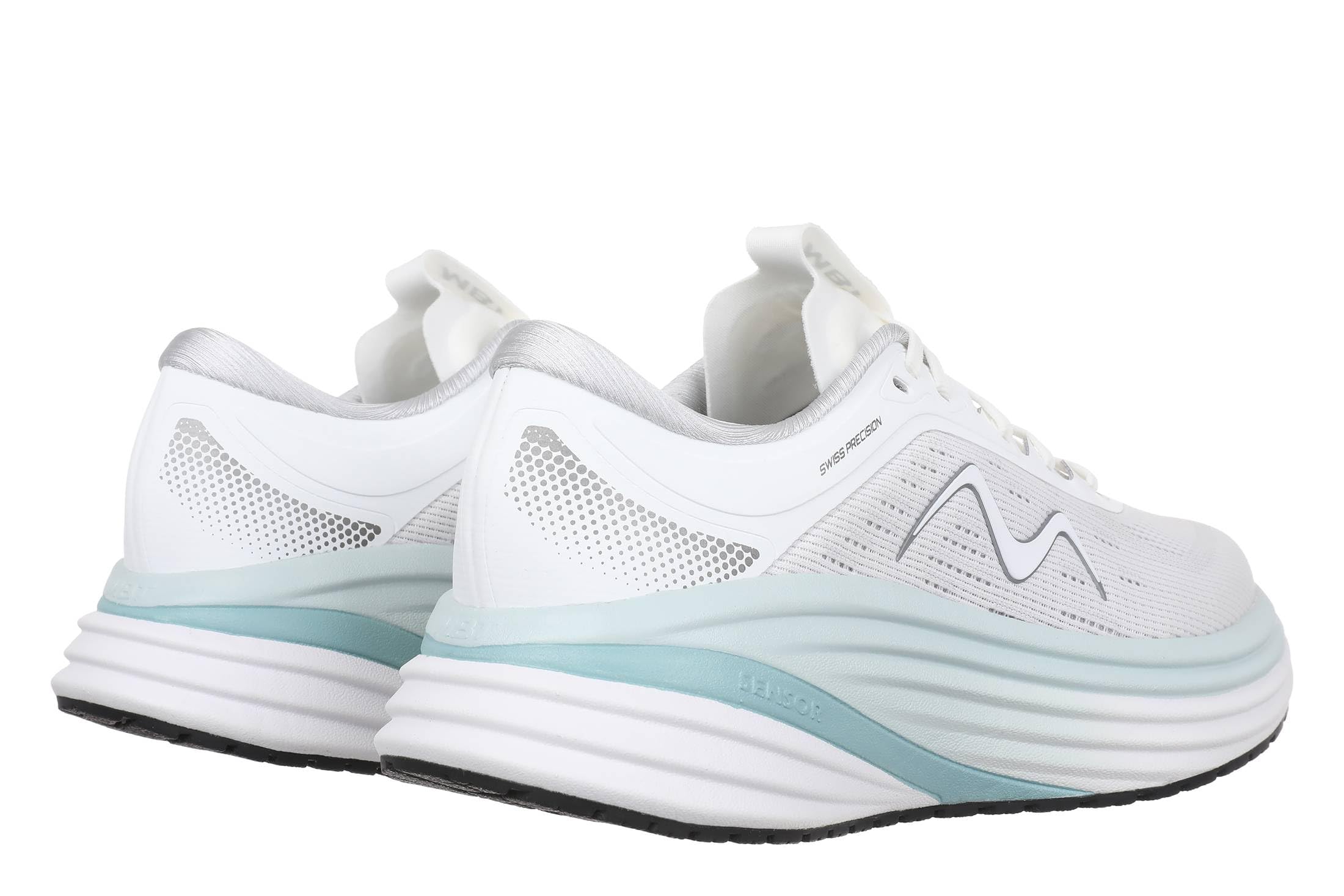 MBT M-3000 Zapatillas Running para Mujer Larga Distancia. Suela Curvada Sensores para Absorción de Impactos.