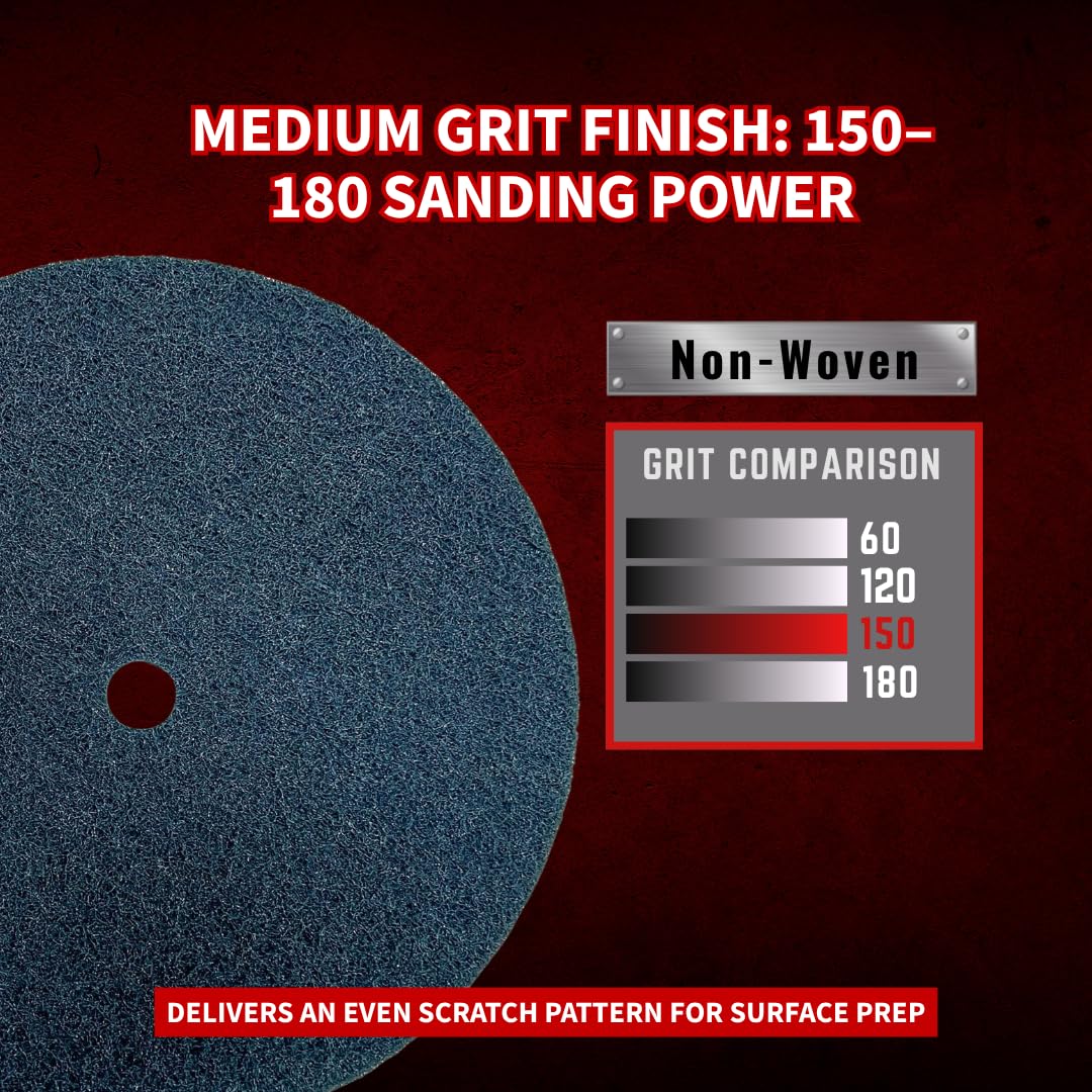 Buffing Disc - Aluminum & Stainless Steel Prep -2