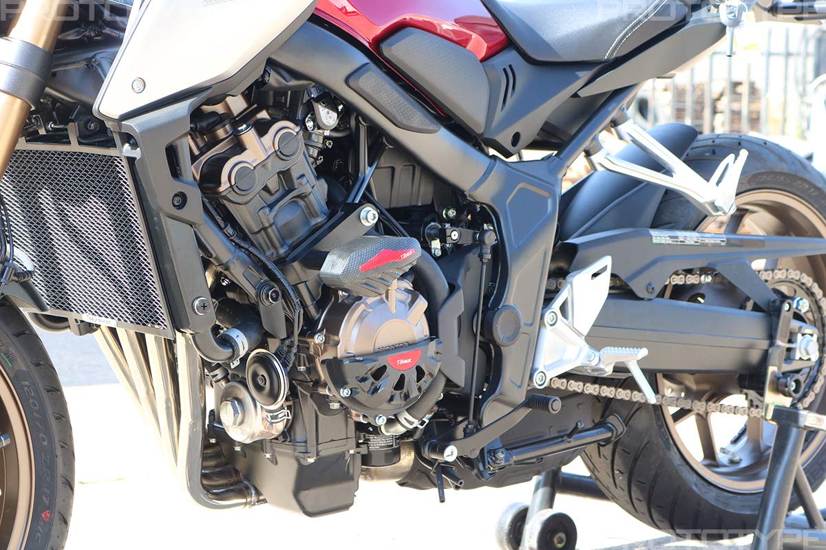 2013 - 2015 Honda CBR500R No Cut Frame Sliders Case Cover Spools