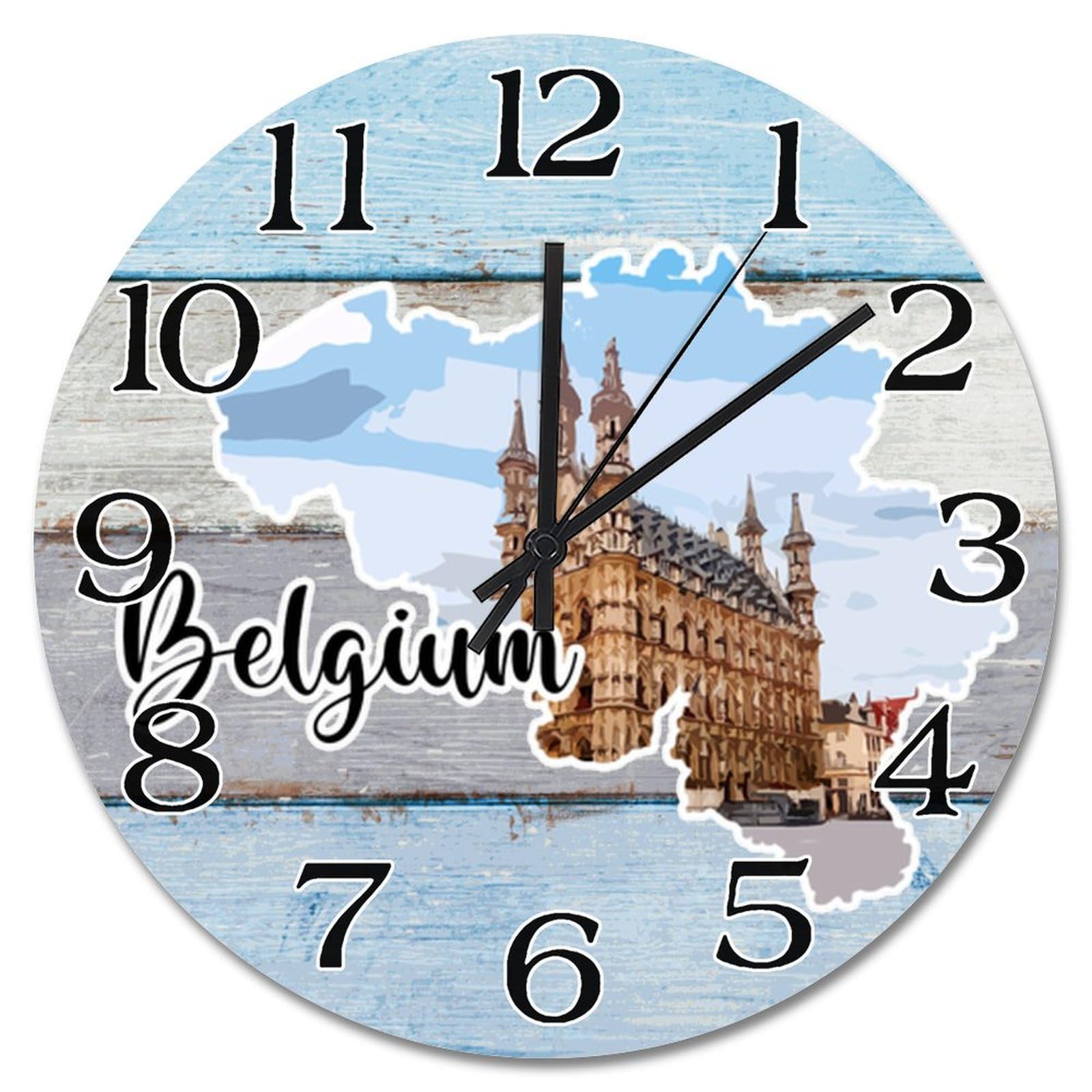 Horloge silencieuse Belgique pour stopper le bruit des aiguilles de salon
