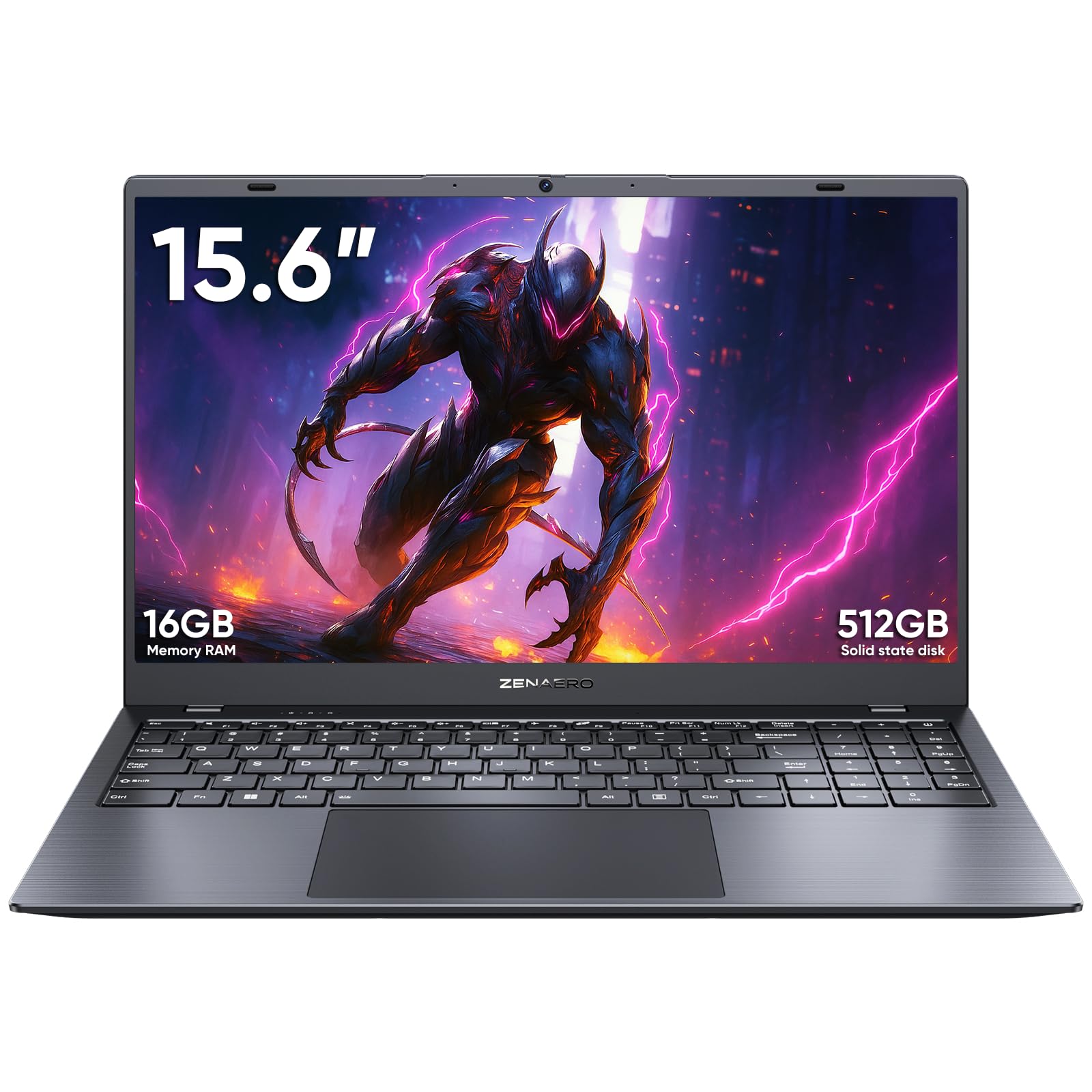 15.6" Windows 11 Pro Laptop PC with 16GB RAM 512GB SSD, N5095 (up to 2.9GHz) 丨 FHD IPS Display丨USB A丨HD Port丨Wi-Fi 5丨BT5.1 Ultra Thin and Light Notebook Computer-image-48