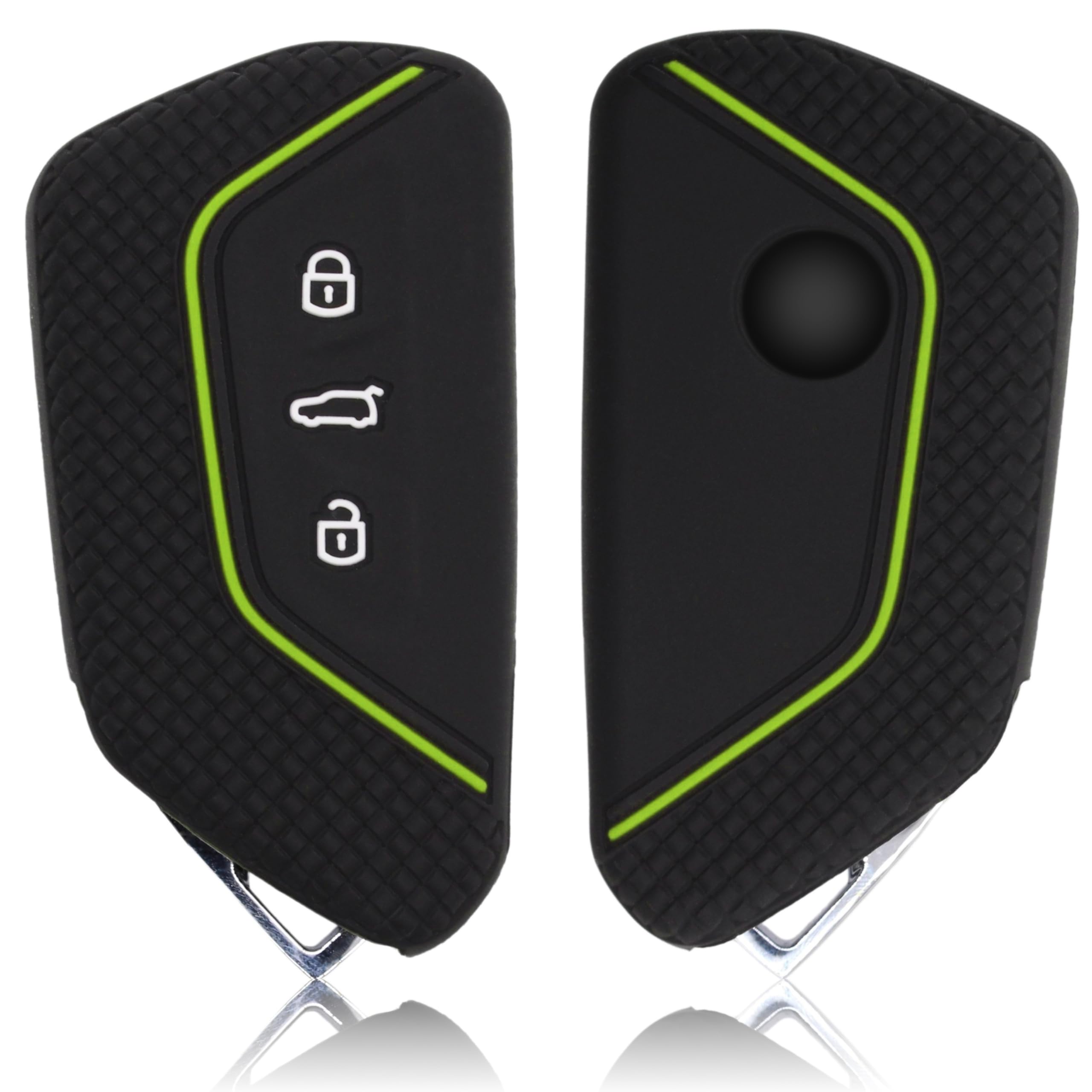 Coprichiave In Silicone Per VW Skoda Seat - Cover Protettiva Con 3 Tasti - Foto 6