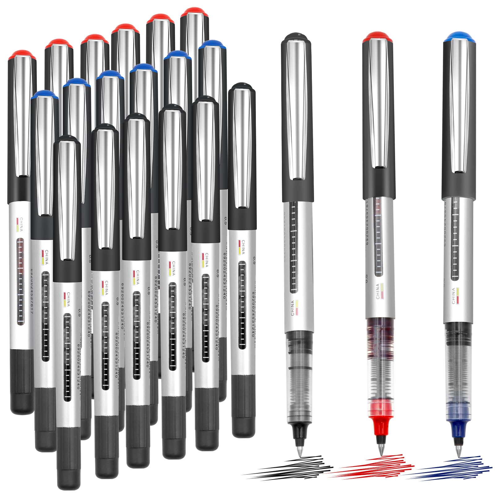 Penne stilografiche usa e getta per scrivere 8 colori assortiti penna