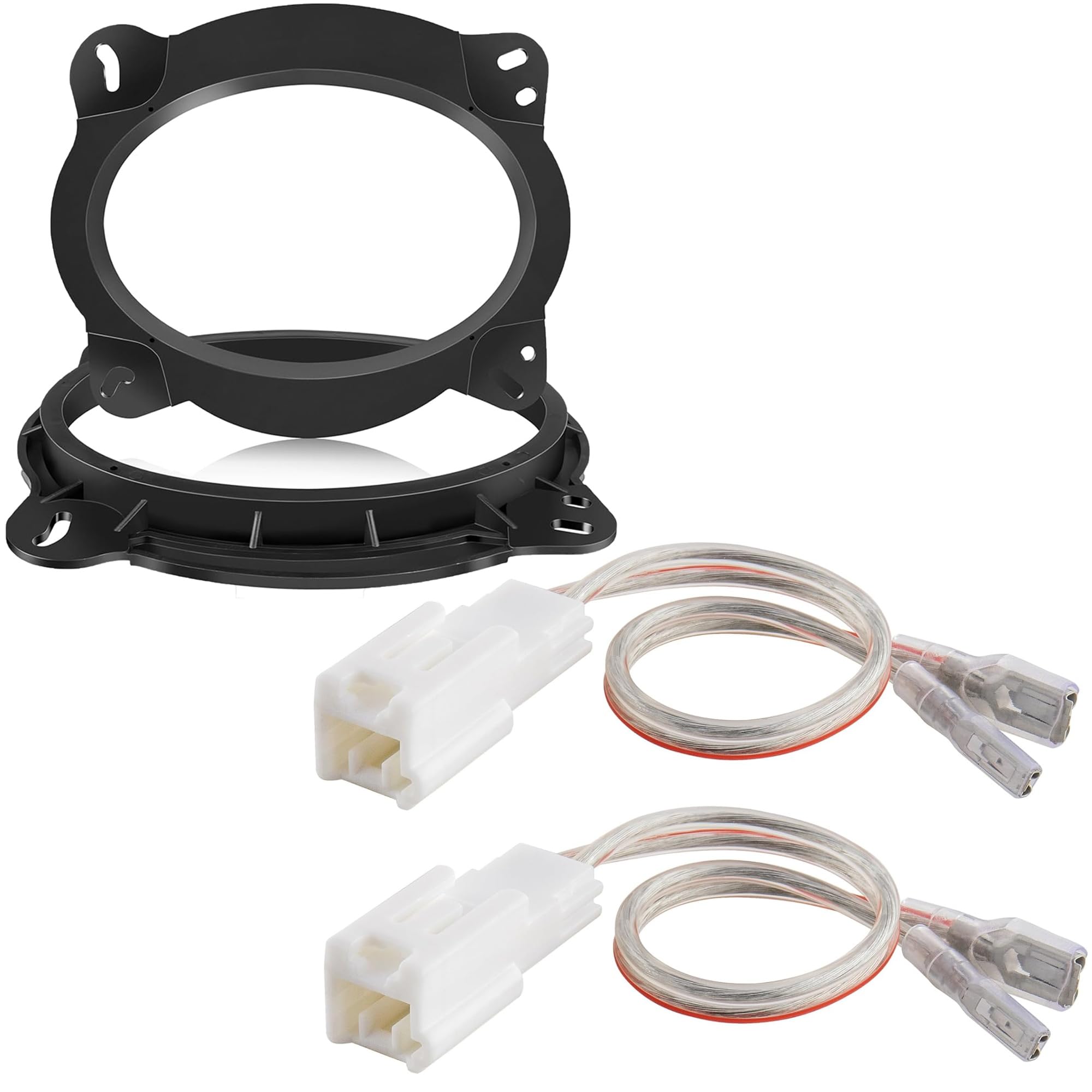 Amazon.com: NuIth Front Rear Speaker Wire Harness + 6×9 Inch Front