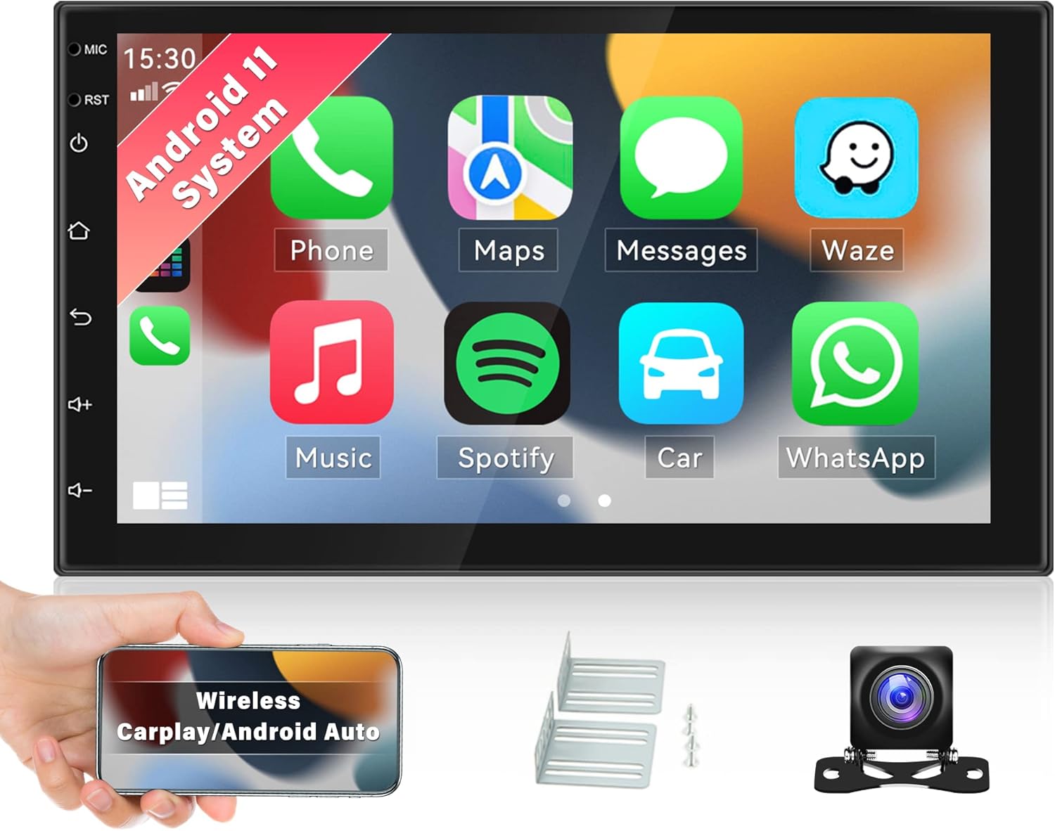 Autoradio Mit Navi Und Bluetooth Freisprecheinrichtung Rückfahrkamera www.amazon.de