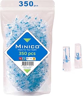 Cigarette Filters That Remove Tar and Chemical 350 Pieces 8mm Cigarette Holder | Cigarette Filter Tips for Regular Cigarettes | Carry Smoking Filters in Cigarette Case with Cigarette Lighter