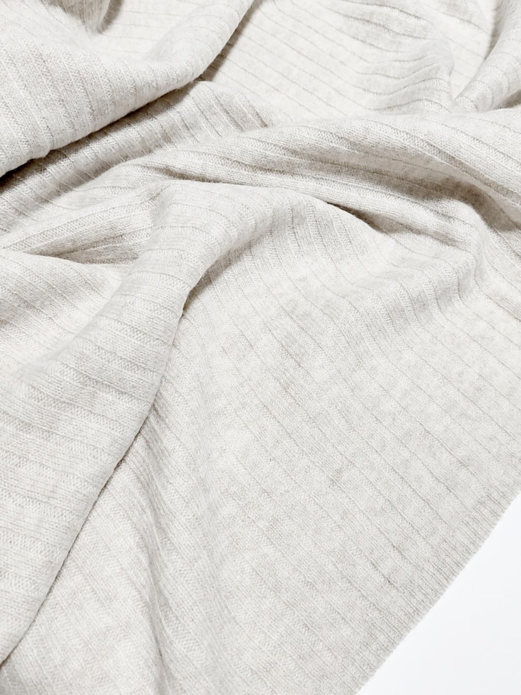 100% Fine Merino Wool Baby Blanket, Very Soft, Recieving Blanket, Swaddle, 100cm×60cm, Lightweight and Warm, Wool Baby Blanket, Oat.