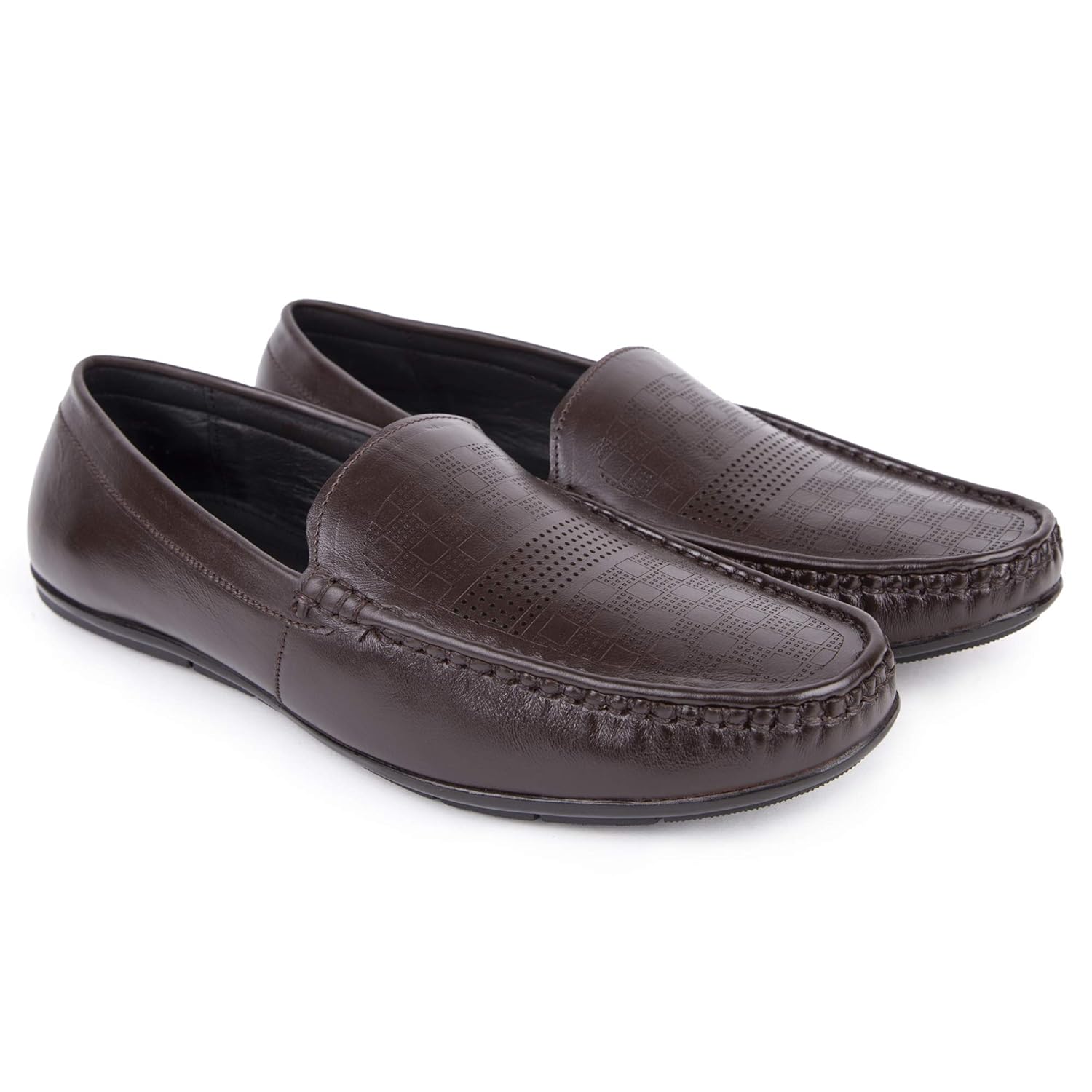 10 Best Men's Leather Loafers in India: Exclusive Collection 7 Louis Stitch Men's Leather Moccasin