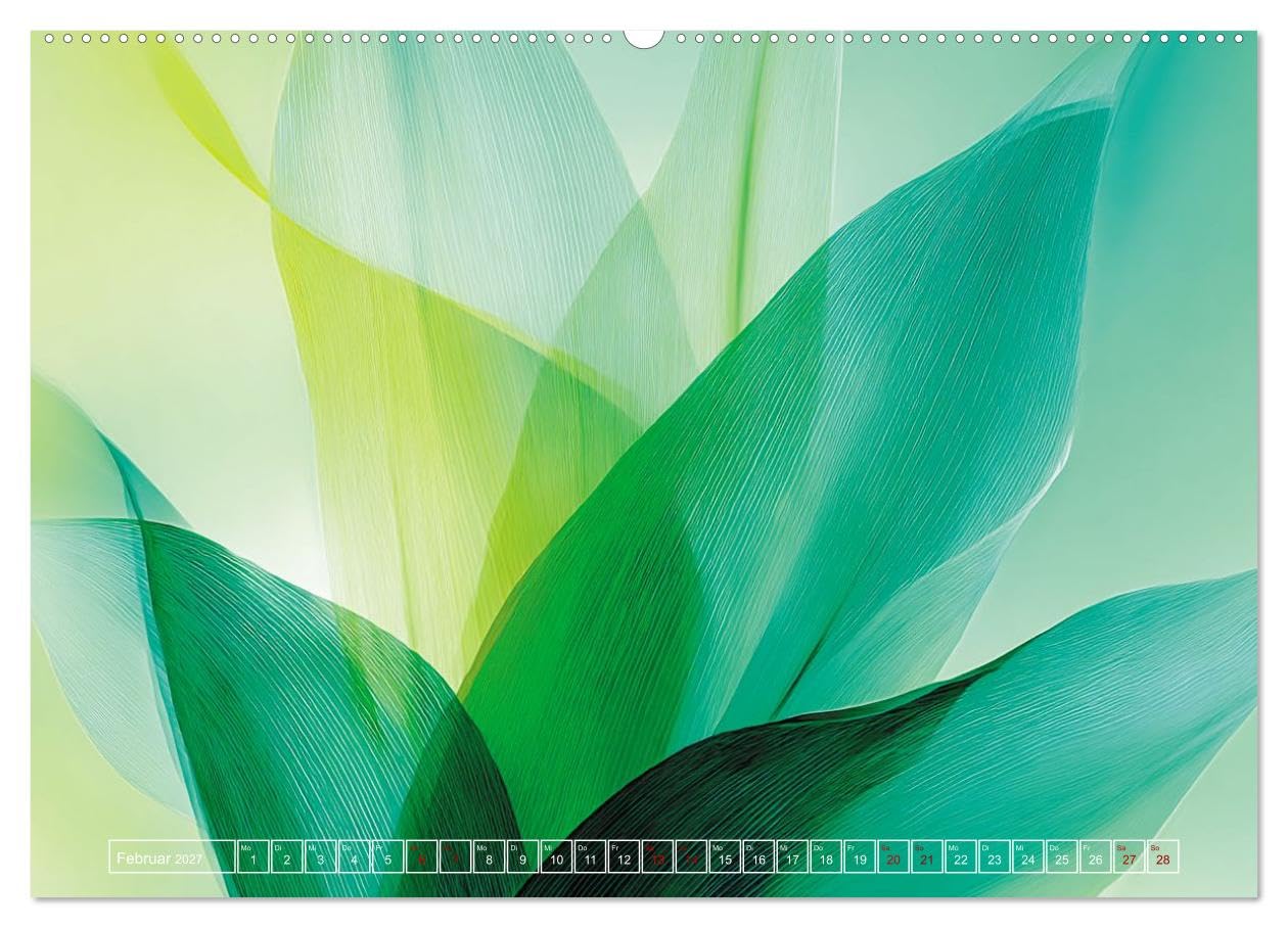Lichtspiele der Natur (hochwertiger Premium Wandkalender 2027 DIN A2 quer), Kunstdruck in Hochglanz: Blätter, Blüten, Gräser, Natur, Stimmung und Naturästhetik (CALVENDO Natur)