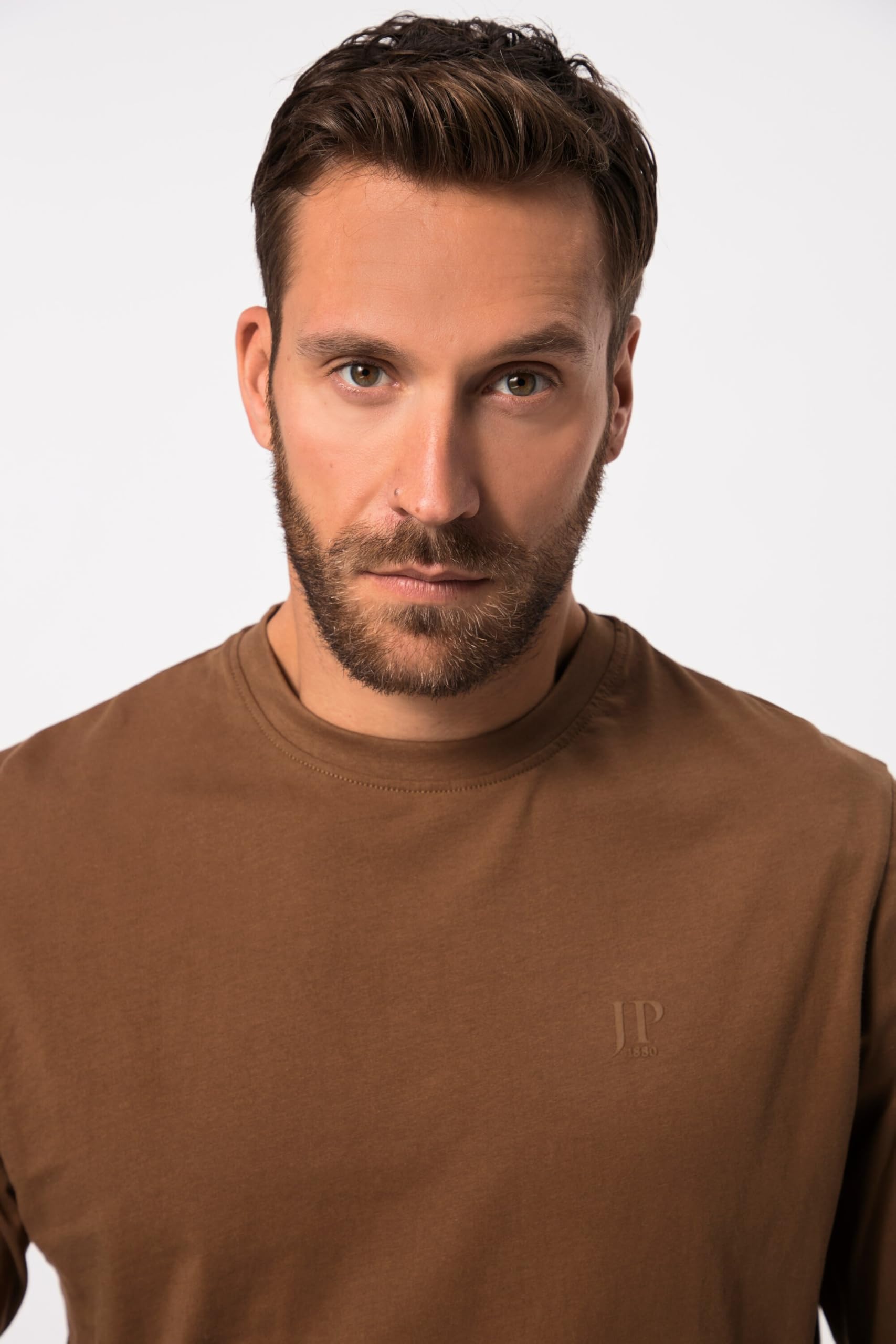 JP 1880 Hommes Grandes Tailles L-8XL T-Shirt à Manches Longues, Collection Basic, Label Oeko-TEX 702559