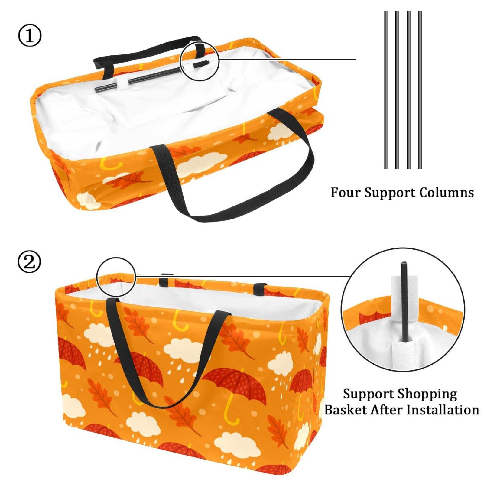 SIDEBAG 2701000 - Borsa per la Spesa e ombrelli, Vedere