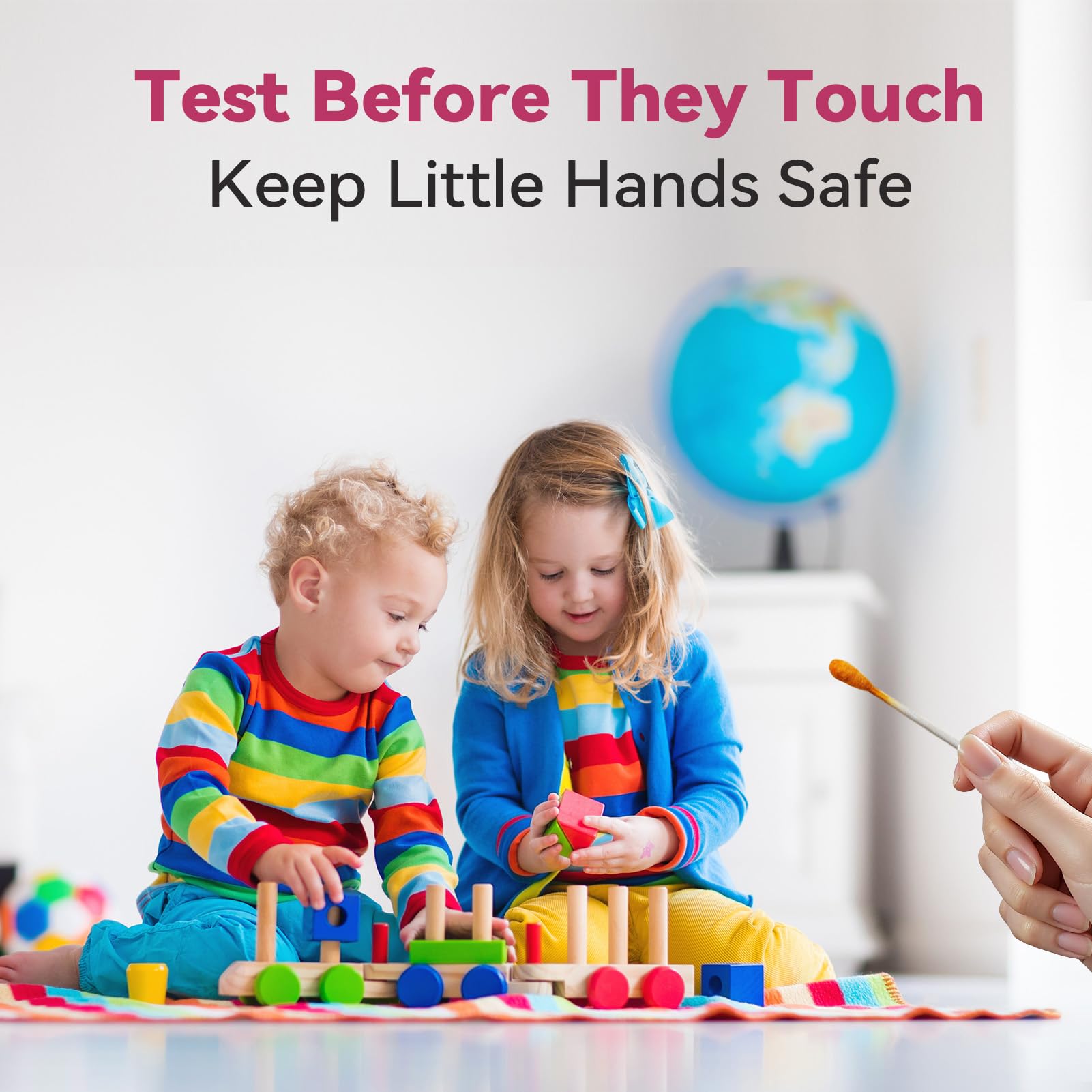 AssuTest Lead Test Kit: 30 High-Sensitivity Lead Test Swabs for Dishes Paint Ceramics Toys Jewelry Metal Wood & All Surfaces Results in 30 Seconds Reliable Lead Testing Solution — Amazon image 2