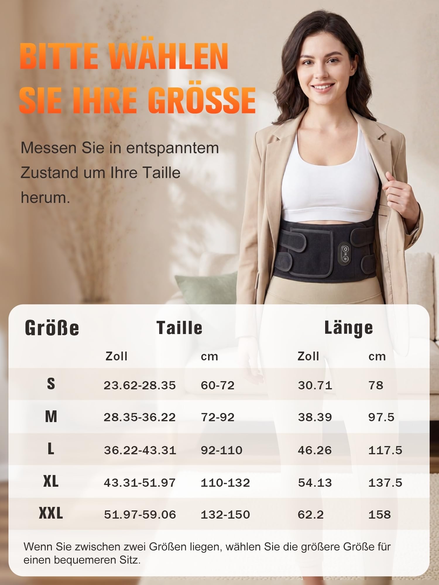 Rückenstützgürtel Haltungskorrektur Rücken für Damen Herren Verstellbare, M | Rücken Geradehalter mit Rotlichtfunktion丨Leicht & atmungsaktiv丨Haltungskorrektur-Gurt mit Kreuz-Zuggurten und Stützstäben