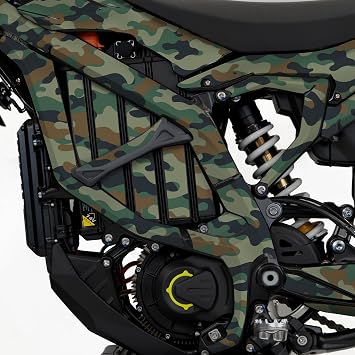 Decor Kit Compatible with Sur-Ron Ultra Bee from 2023 Premium Design Set Self-Adhesive Weatherproof Sticker for Electric Motorcycle E-Army MRX002 (Matte Surface)