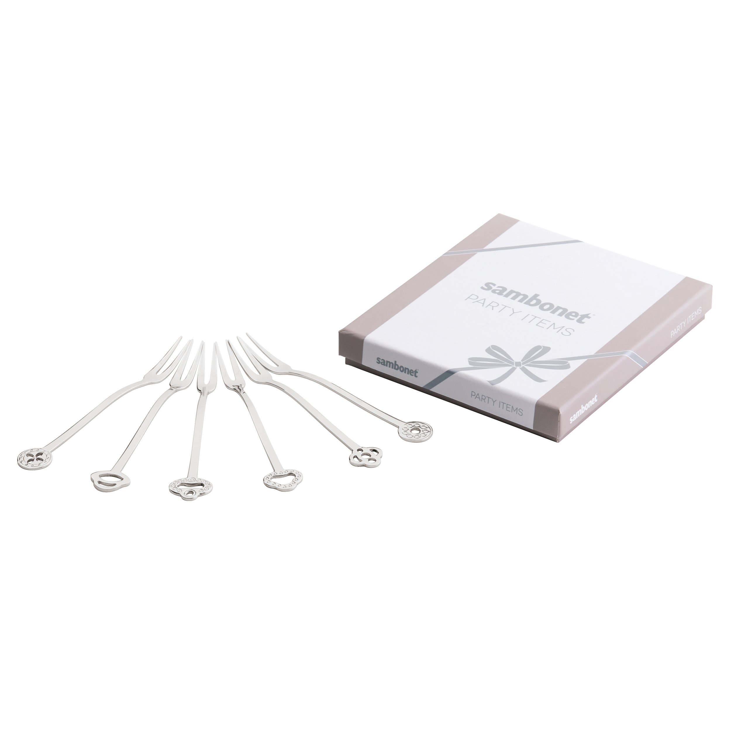 Sambonet52550C59 fork Dessert fork Stainless steel 6 Piec(s)