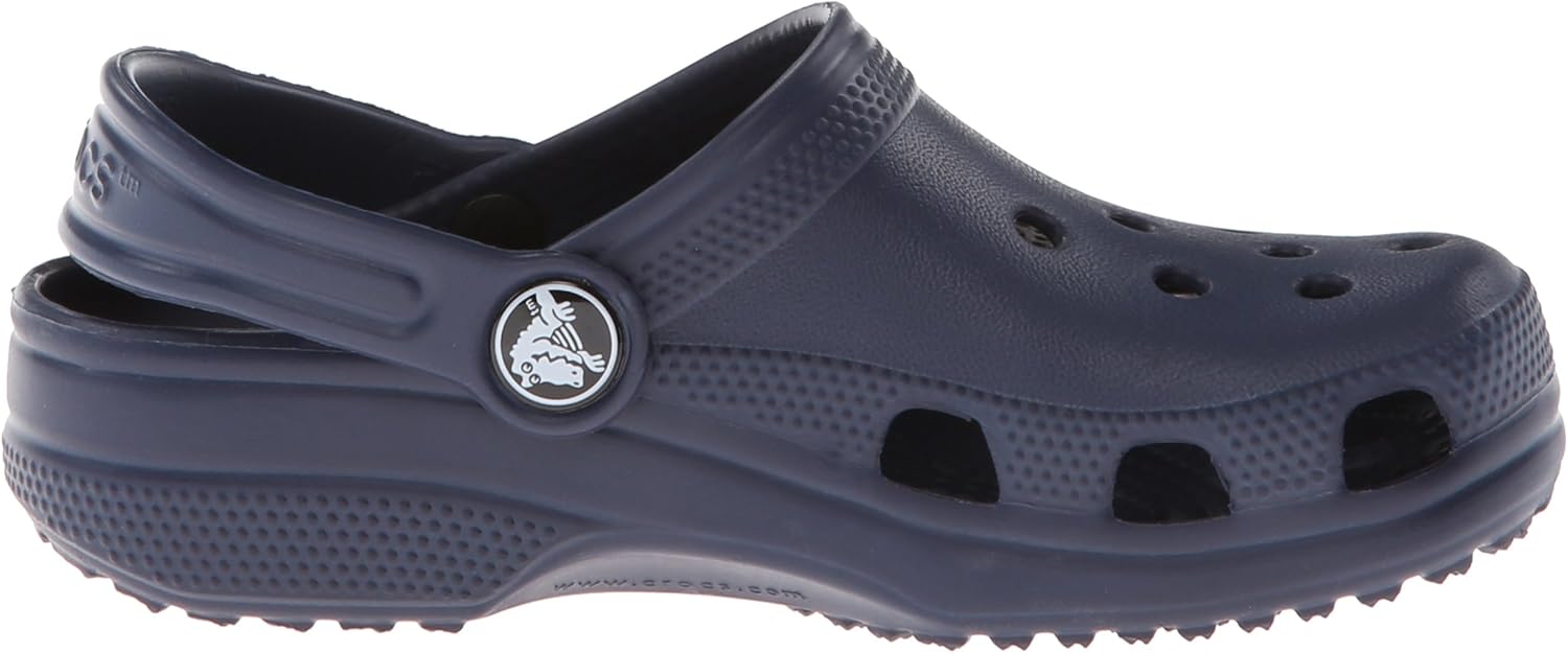 Crocs Unisex Children's Classic Glitter K Clog, Blue Navy 410, 27/28 EU