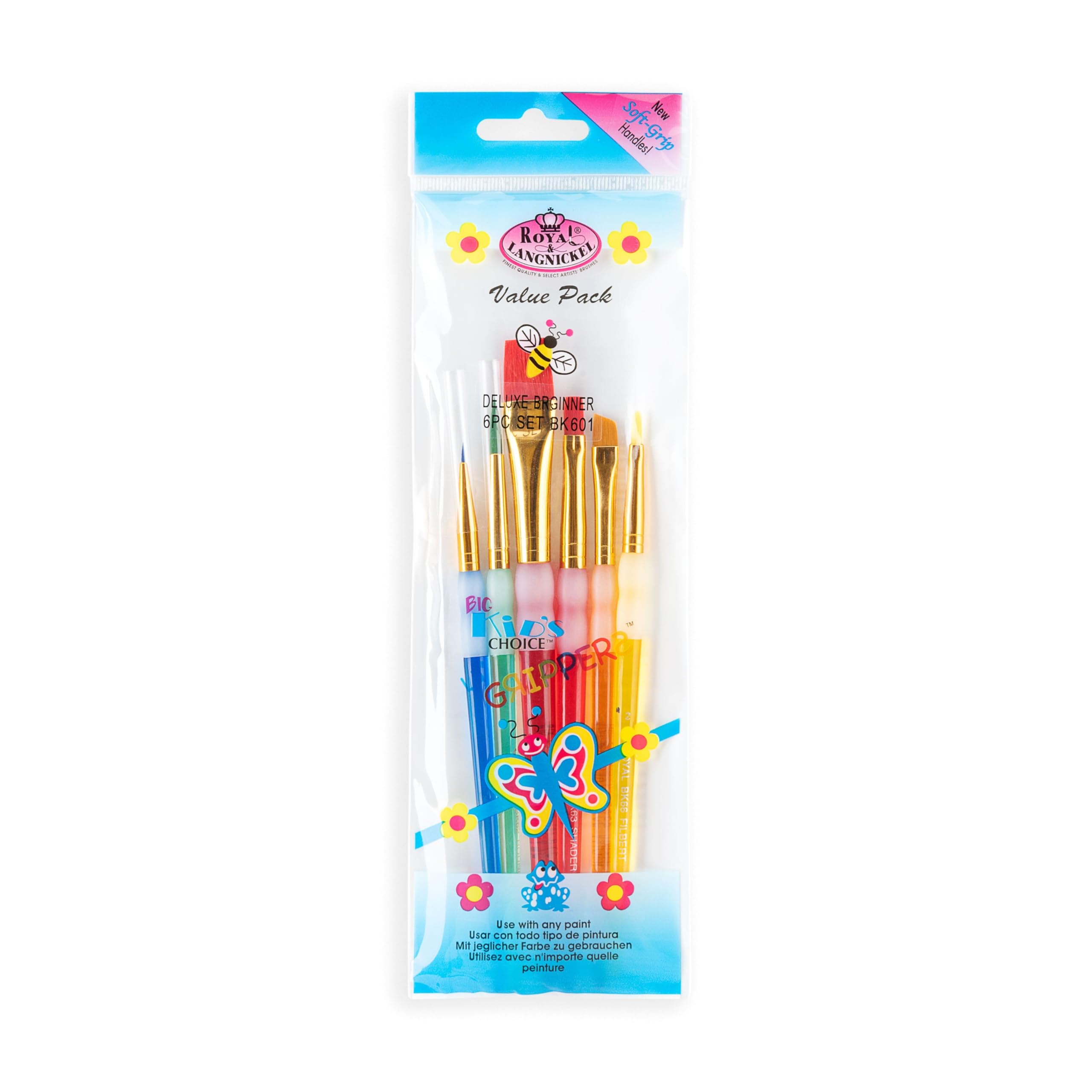 Amazon.com: Royal Brush Big Kids Choice Deluxe Beginner Synthetic