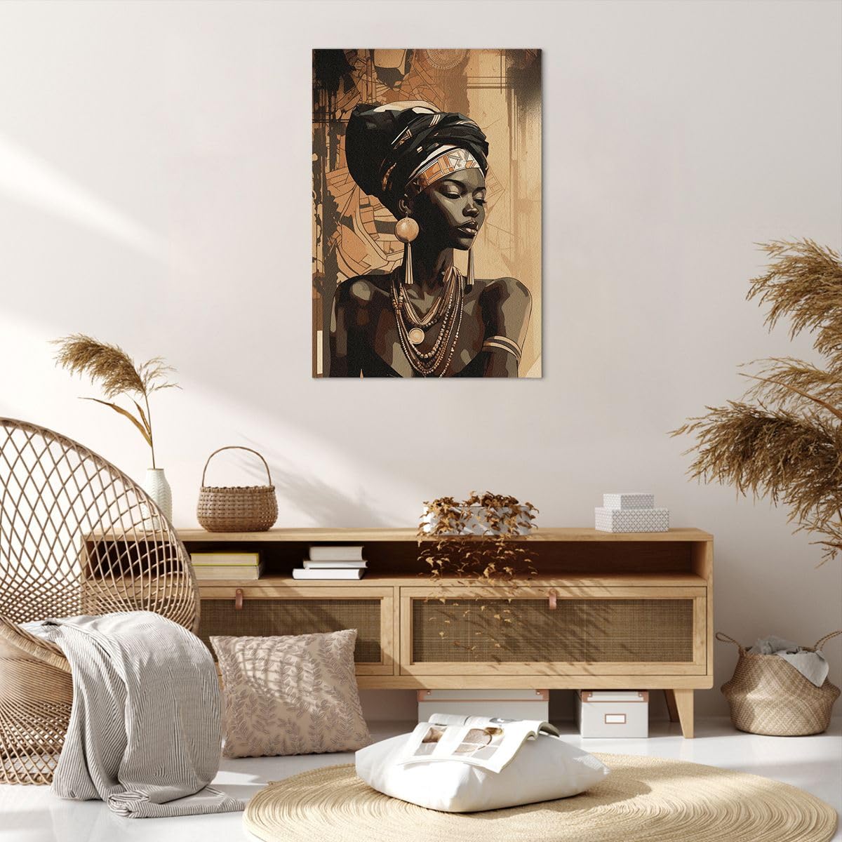 Portrait d'une femme ao-américaine | Photo Gratuite