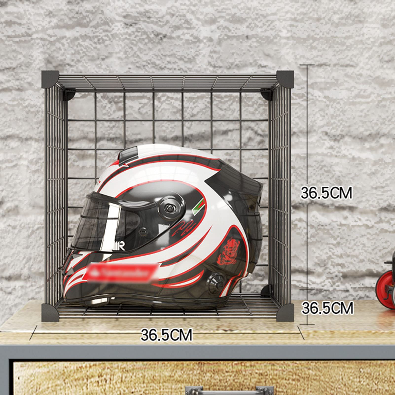 Stojak na kapelusze, solidny stojak na kask motocyklowy, stojak na kapelusz, stojący sześcienny organizer do szafy i przechowywanie, detaliczny stojak na kapelusze baseballowe, regał modułowy do