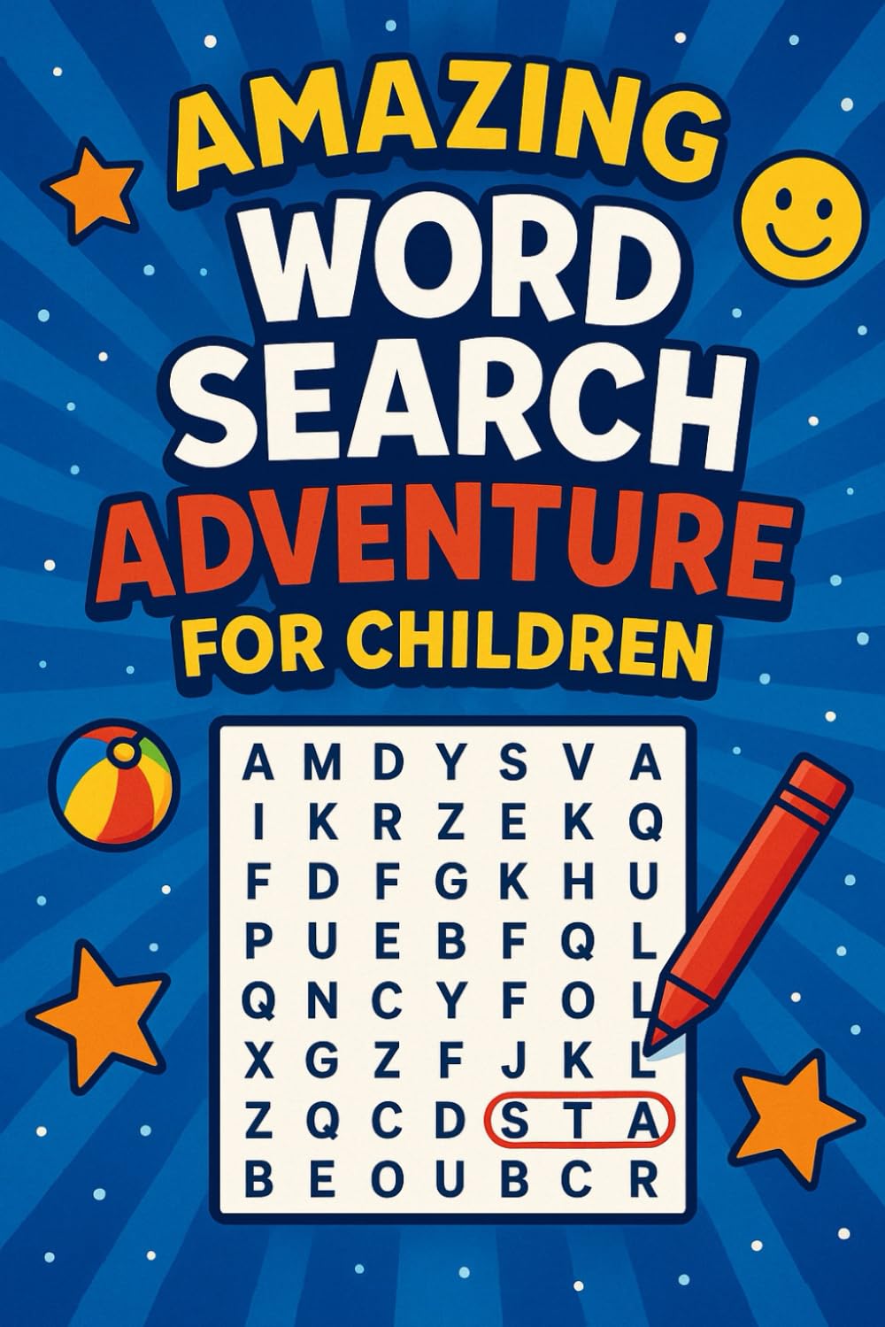 Amazing word search Adventure: Fun Puzzles for curious children.