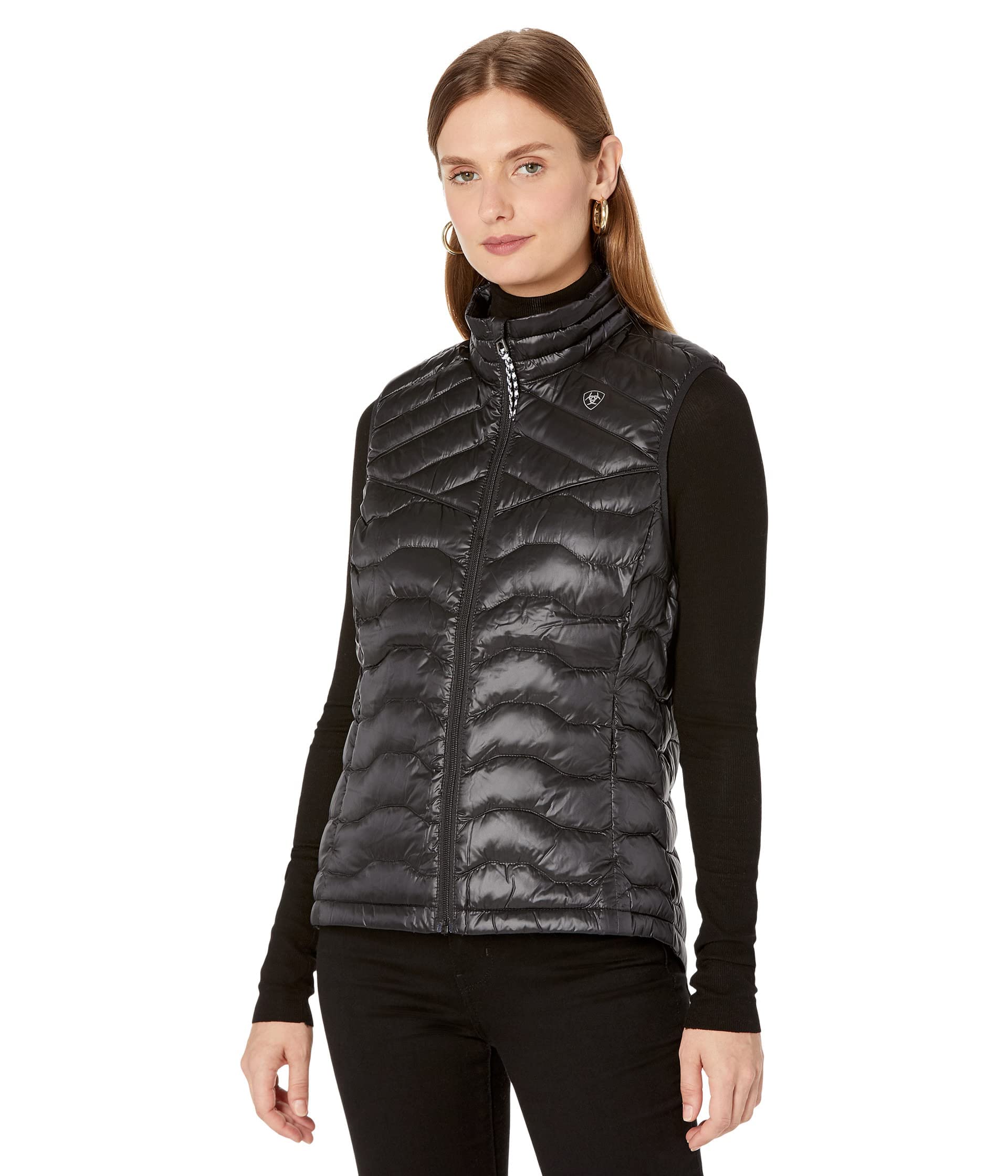 Photo 1 of ARIAT Women's Ideal Down Vest Small Ir Black