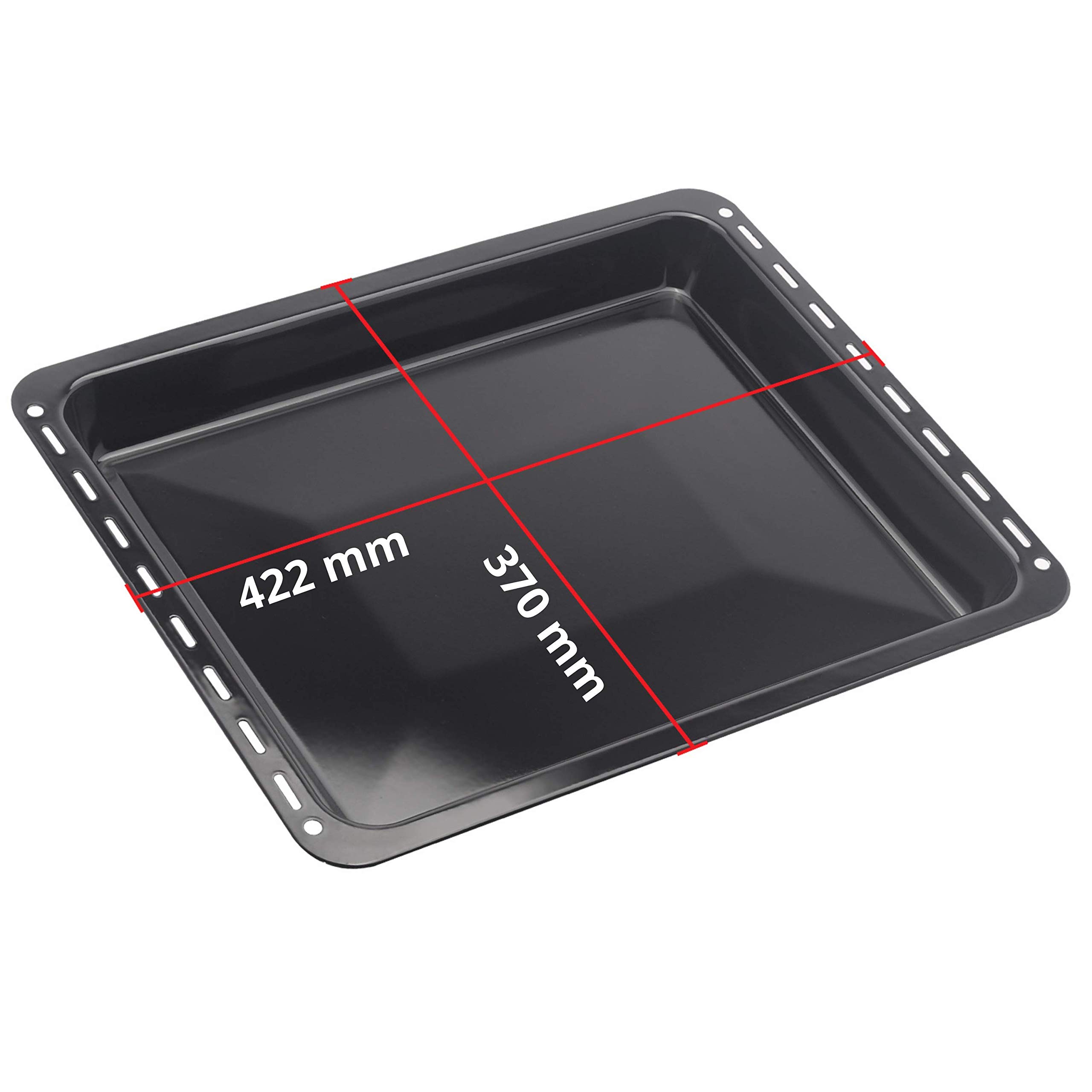 UNIQDEALZ 422x370x25 mm Backblech Fettpfanne für Electrolux AEG Juno Zoppas Zanussi Teile Nr. 3531939233/353193921-7