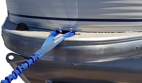 Miniatura 10 de Líneas de barco y amarre para muelle de barco, extremos dobles de 9 pulgadas, fabricado en Estados Unidos, paquete de 2 (naranja, 36 pulgadas)