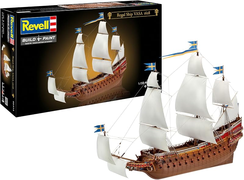 05414 Swedish Regal Ship VASA 1628, 330 Pieces