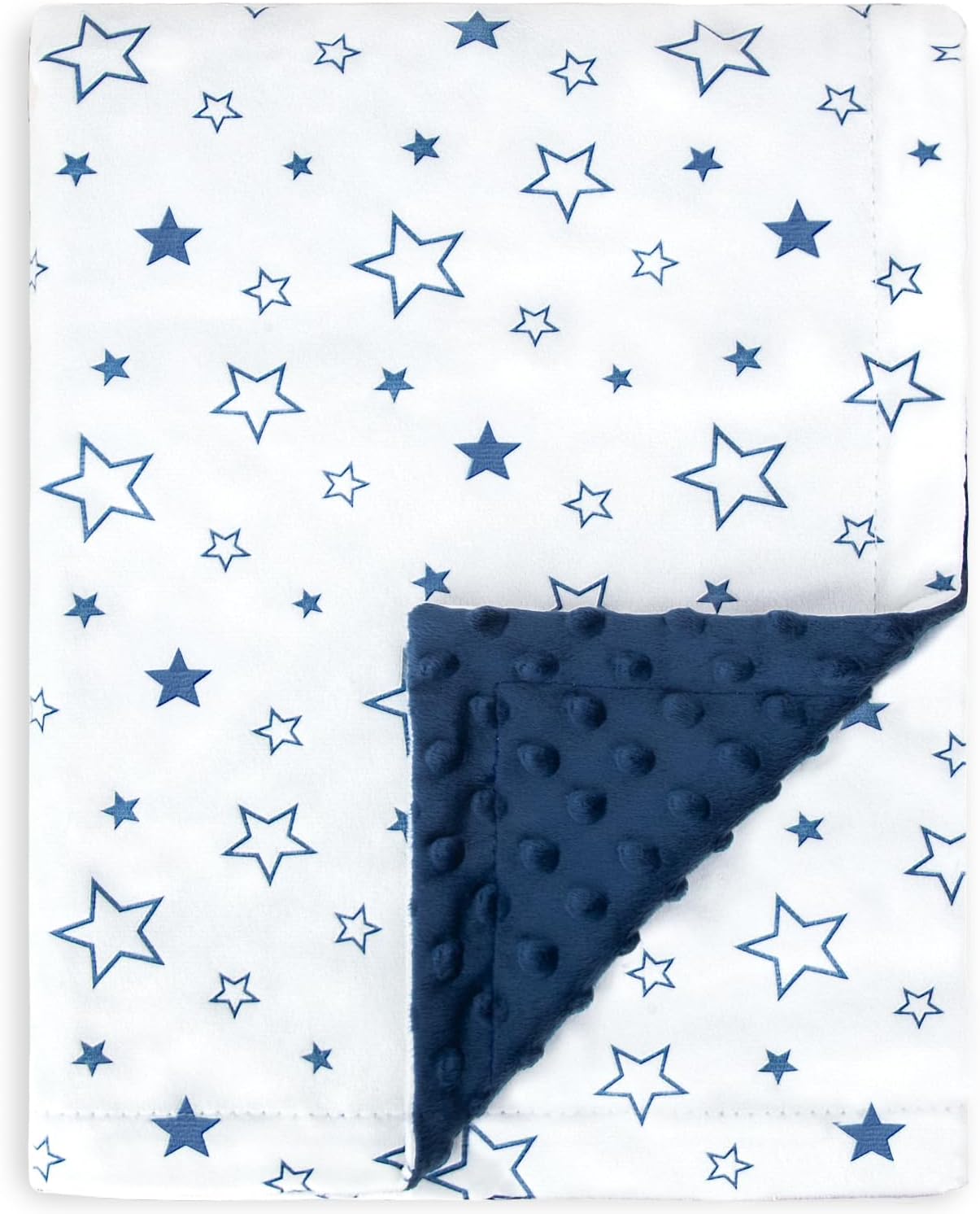 Baby Blanket for Boys Girls Soft Plush Double Layer Minky