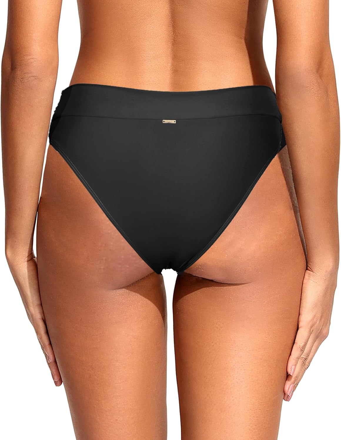 Zmart Women V Cut Cheeky Bikini Bottom - High Cut Bathing Suit Bottom Mid Rise Swim Bottoms Swimsuit - Image 2