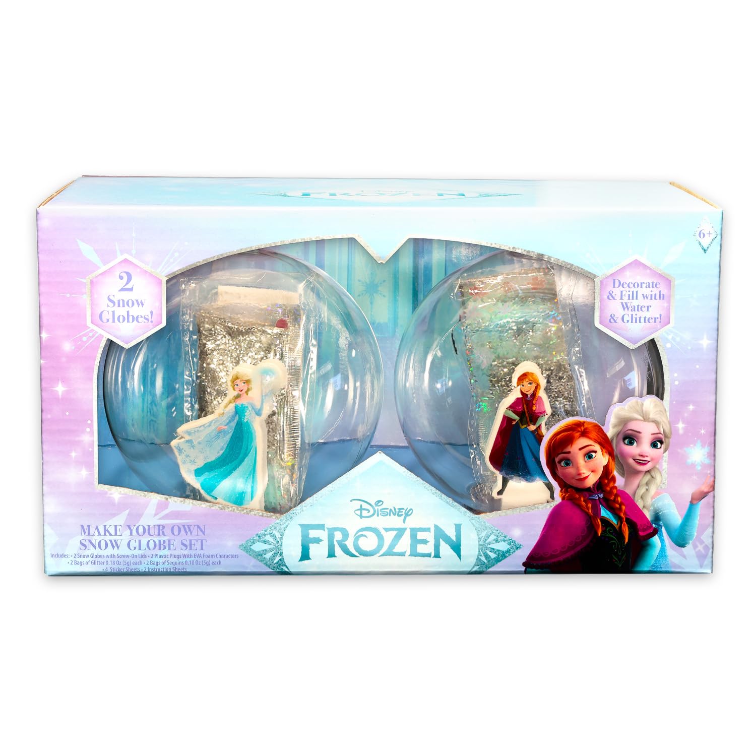 Amazon.co.jp: ディズニー アナと雪の女王 DIY スノードーム ホリデー 