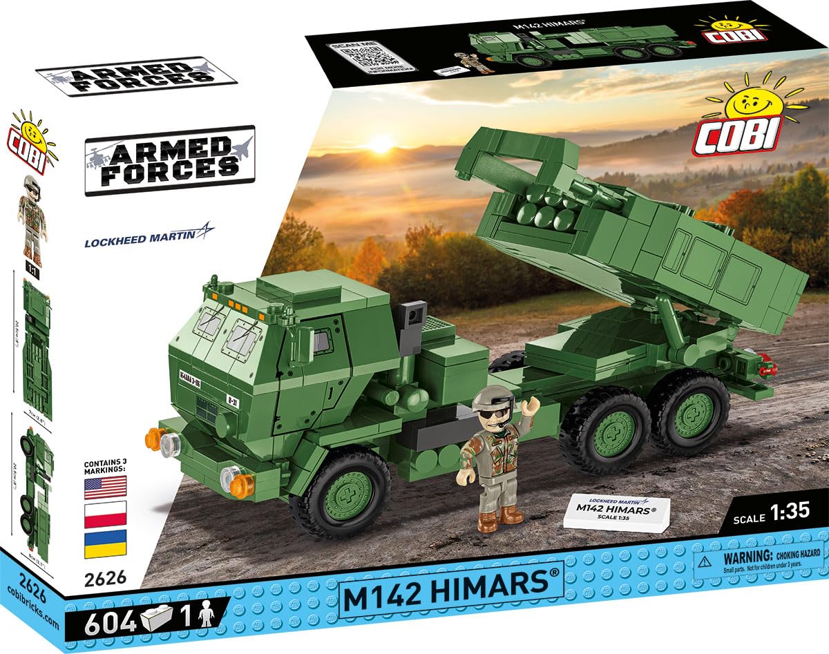 COBI M142 HIMARS, Multicolor, 8 inches - Image 2